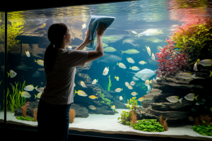 Aquarium nettoyage : les bons gestes et les meilleurs conseils