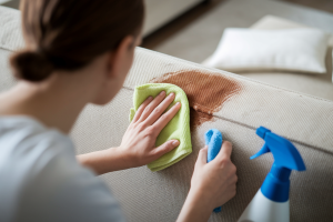 Tache auréole canapé tissu : Comment enlever efficacement les traces