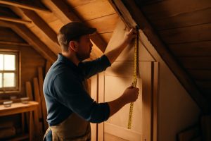 Fabriquer Porte sous Pente : Comment Faire sur Mesure ?
