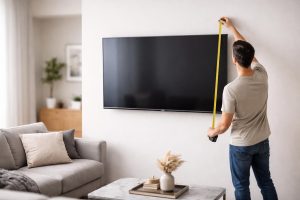 À quelle Hauteur Accrocher une TV : Comment Calculer ?
