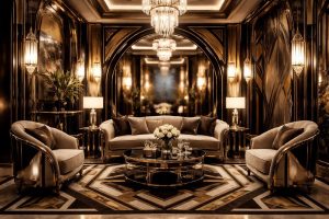 interieur-elegant-art-deco-chrome-verre