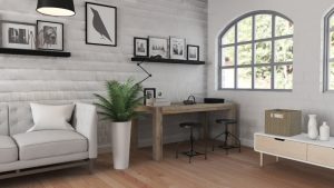 Créer un coin bureau dans le salon : optimiser son espace de travail avec style