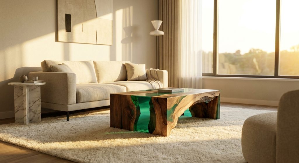 Tables basses originales : comment sublimer son salon avec des pièces uniques